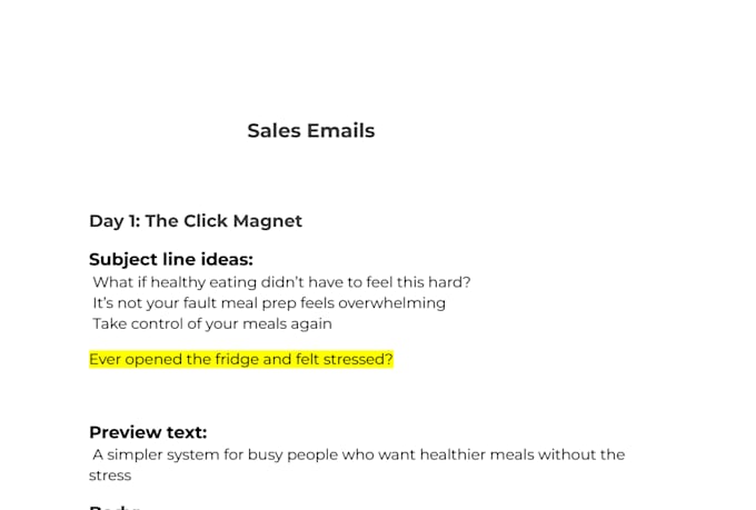 write email copy, sales emails, and email sequences
